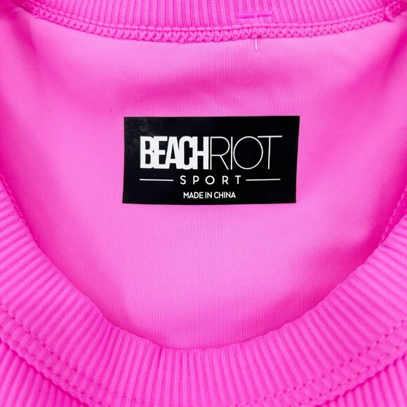 Beach Riot Sport Sol Mini Dress Sugar Plum Neon Pink Built In Bra Womens Sz S - Picture 6 of 12